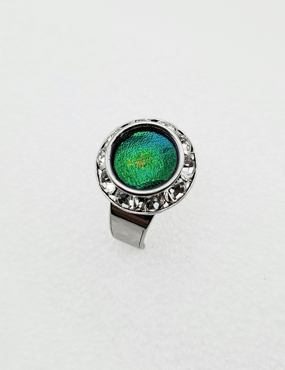 큐빅 더블 라운드 보석